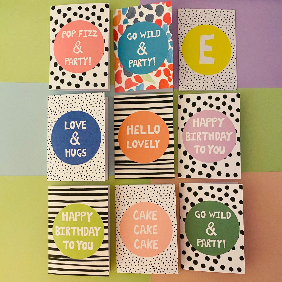 Mix &amp; Match Cards 6 pack | Etsy