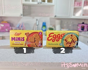 Miniature Food Real brand minis collection Opened