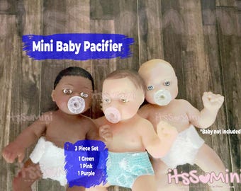 My Mini Baby size Pacifier for miniature silicone doll pretend play