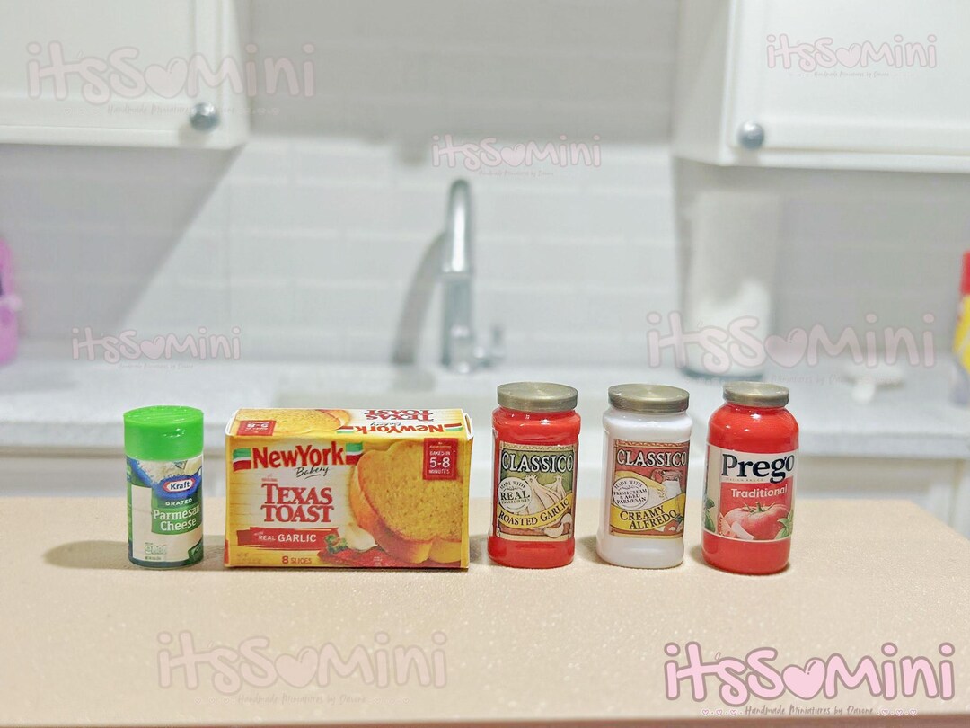 Miniature Per Casa Delle Bambole 1:12 – Scatola Mista Pasta, Maccheroni E Insalata