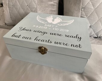 Baby Memorial Keepsake Box