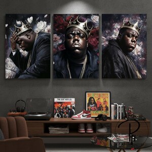 Poster, Affiche Notorious B.I.G. - paint en ligne | 3+1 GRATUIT