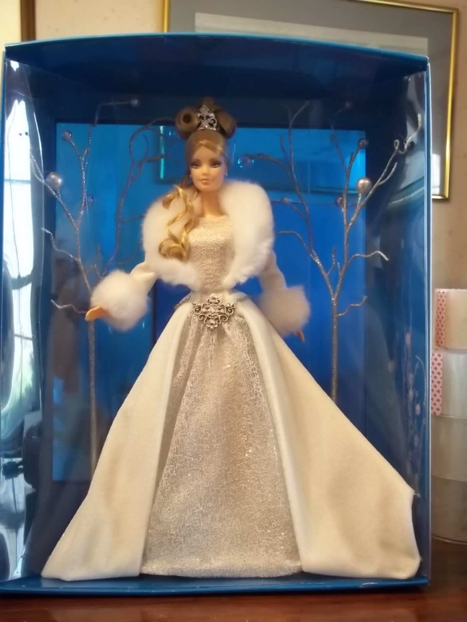 2003 Holiday Visions Barbie in Winter Fantasy Dress Collector | Etsy