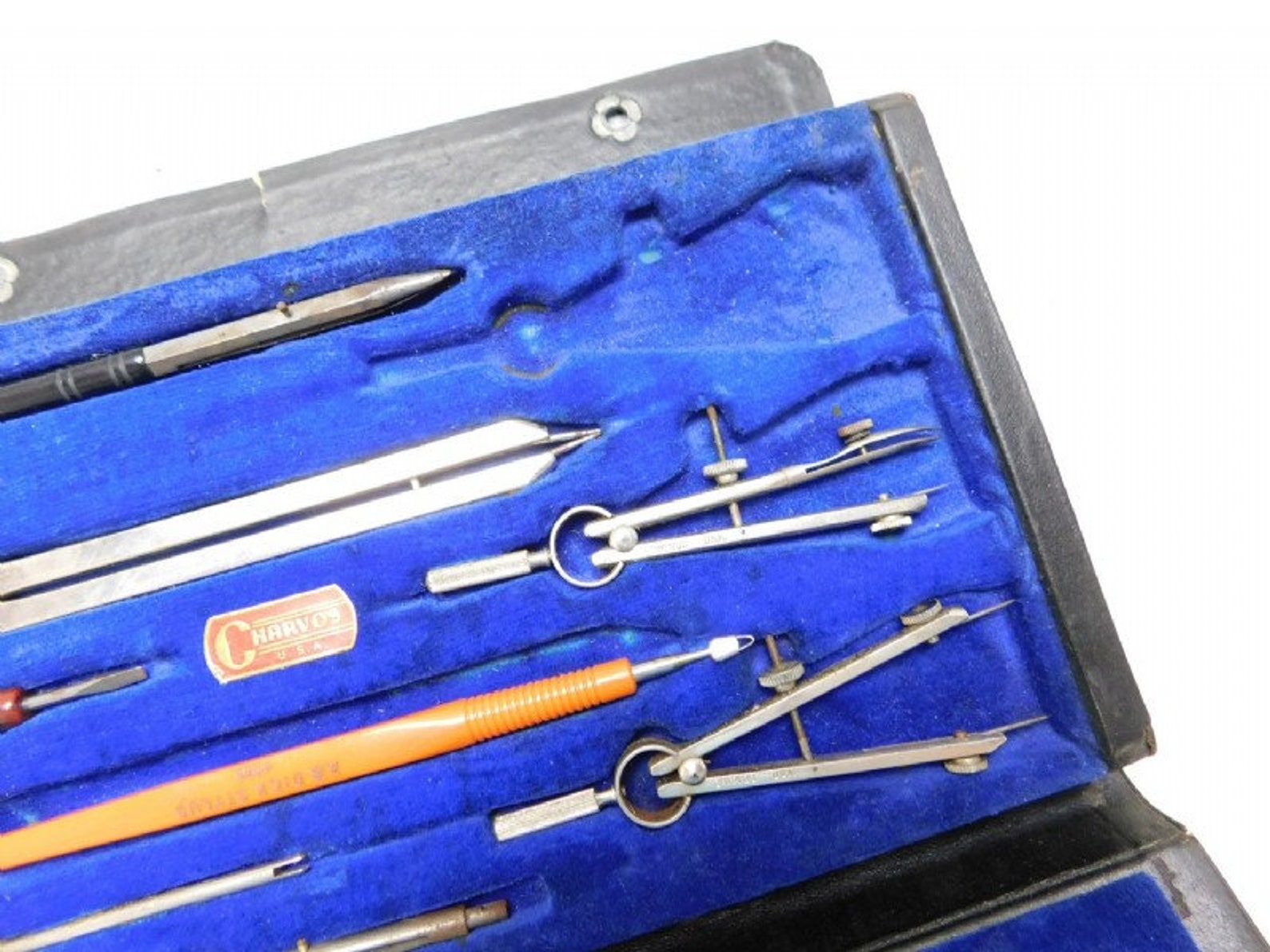 2 Vintage Engineering/architectural Drafting Tool Sets by Etsy