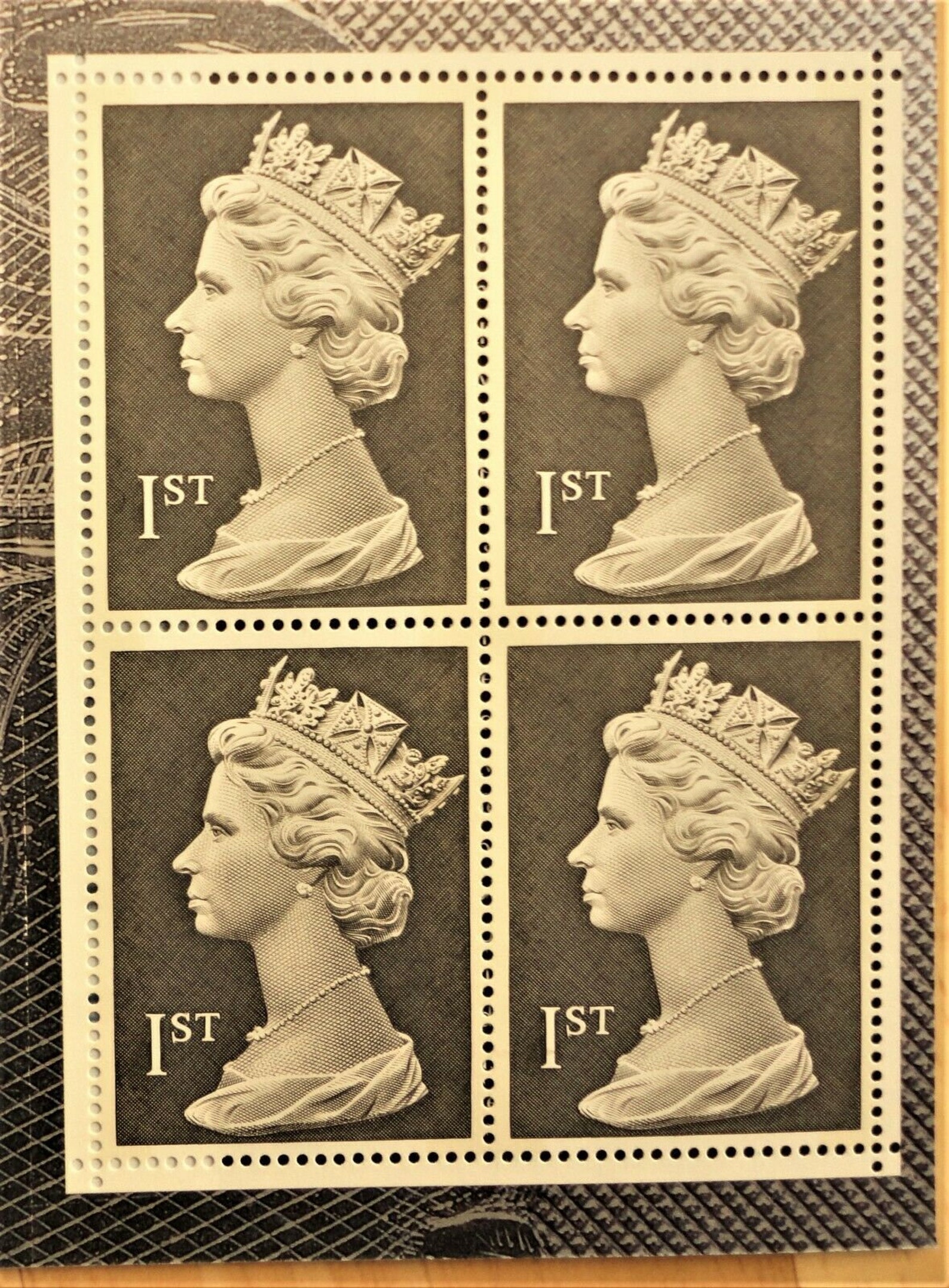 1999 GB Profile on Print Her Majesty's Prestige Stamp Etsy