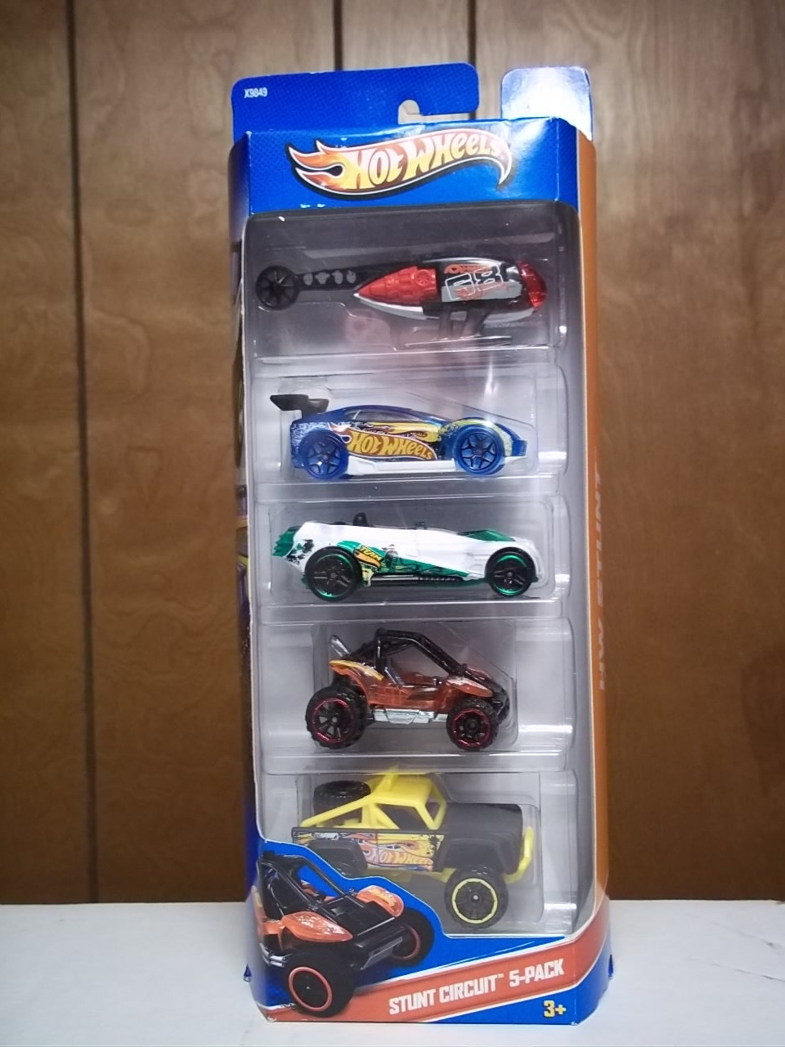 2012 Hot Wheels STUNT CIRCUIT diecast vehicles 5 Pack Boxed Etsy