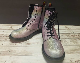 Custom Hand Painted Doc Martens Cottage Core Boots Magical - Etsy
