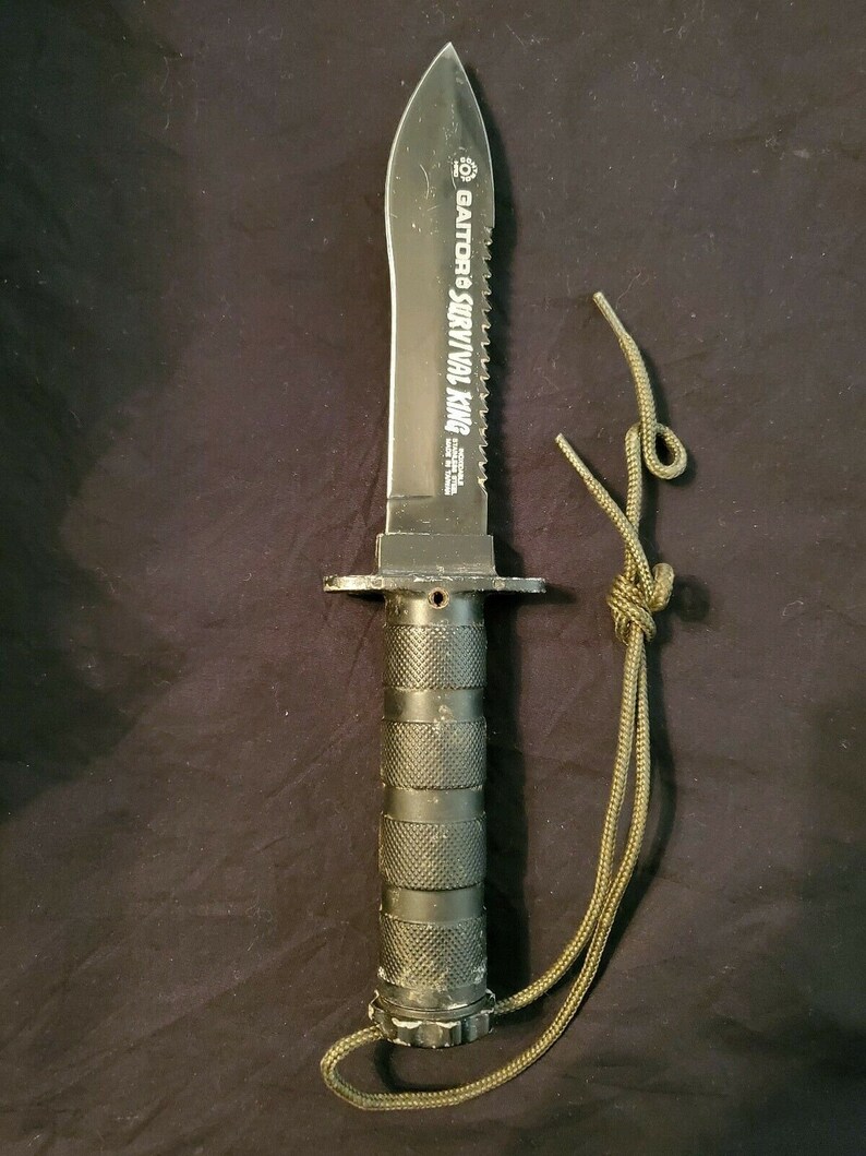 Gaitor Survival King Knife Inoxidable Stainless Steel 5 Etsy