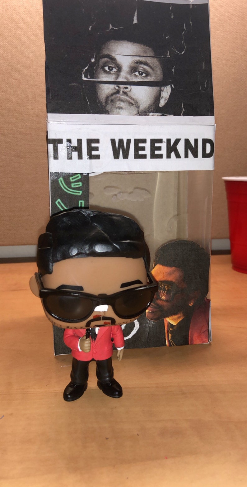 Custom the Weeknd POP Funko | Etsy
