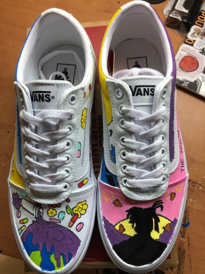 Custom Painted Juice WRLD Vans Etsy