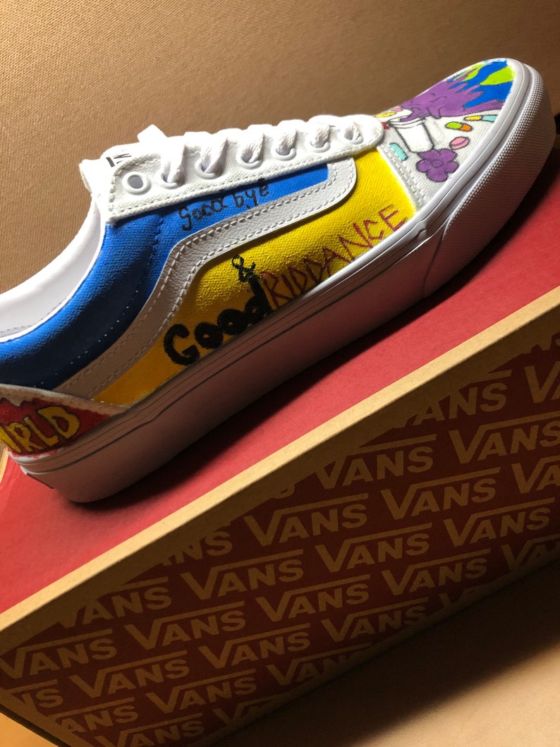 Custom Painted Juice WRLD Vans Etsy