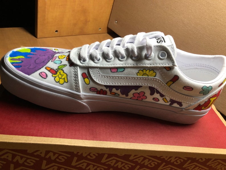 Custom Painted Juice WRLD Vans Etsy