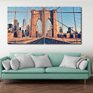 New York City Sunrise on the Brooklyn Bridge