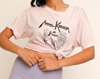 Vintage 80s Social Distortion Skeleton Distressed Single Stitch T-shirt Singlet