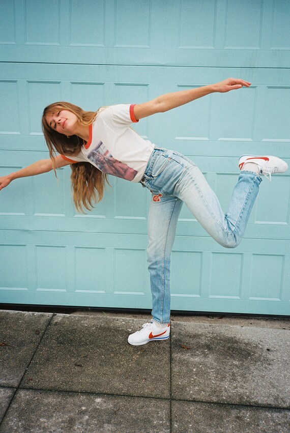Vintage 1980s Levi's Patch High Waisted 512 Jeans