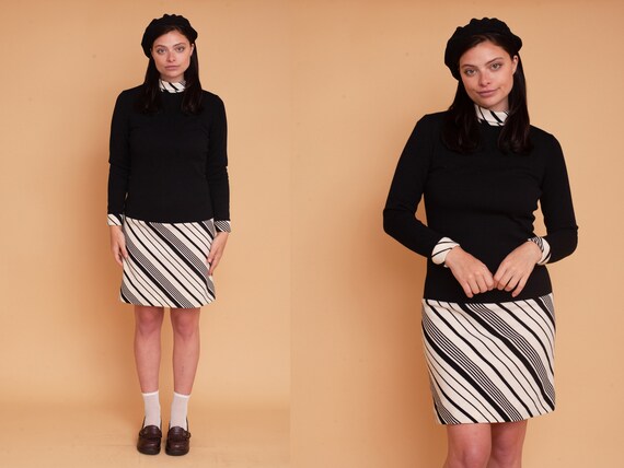 60s turtleneck dress