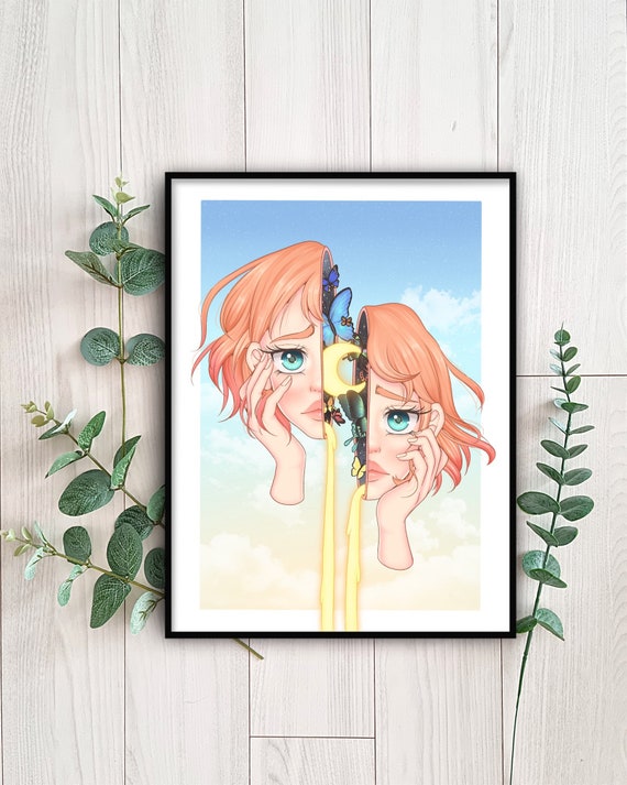 Premium Photo  Anime woman portrait manga style cartoon illustration