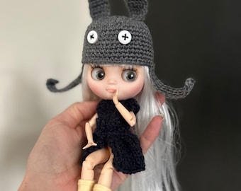 Chapeau pour Middie Blythe, chapeau de poupée blythe à l'échelle 1/8