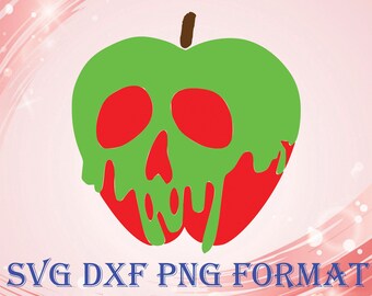Poison Apple Svg Etsy