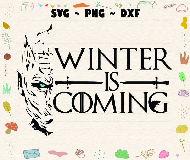 Download Winter Is Coming svg dxf png Game of thrones svg dxf png | Etsy