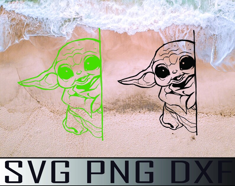 Download Baby yoda svg png dxf disney baby yoda baby yoda cricut | Etsy