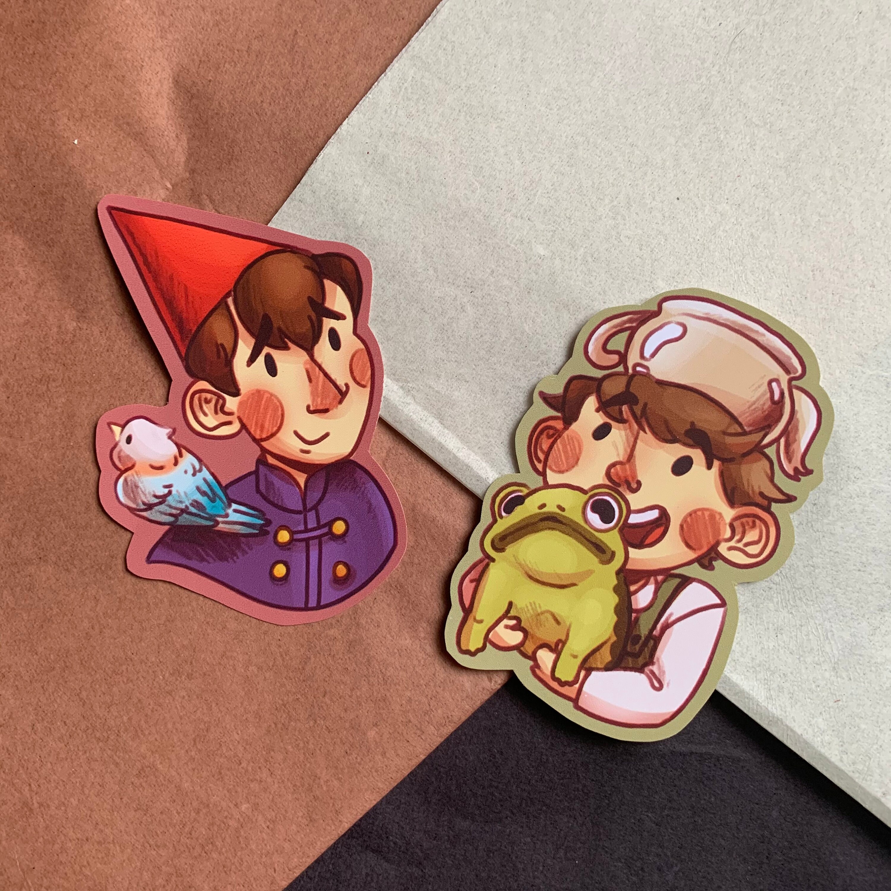 Over the Garden Wall Sticker Pack Weatherproof Matte 3in Etsy