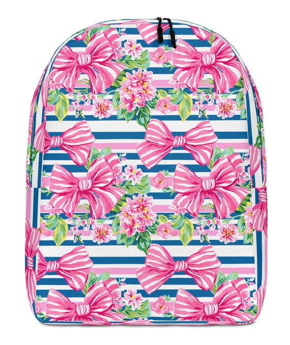 Blue and pink backpack hotsell