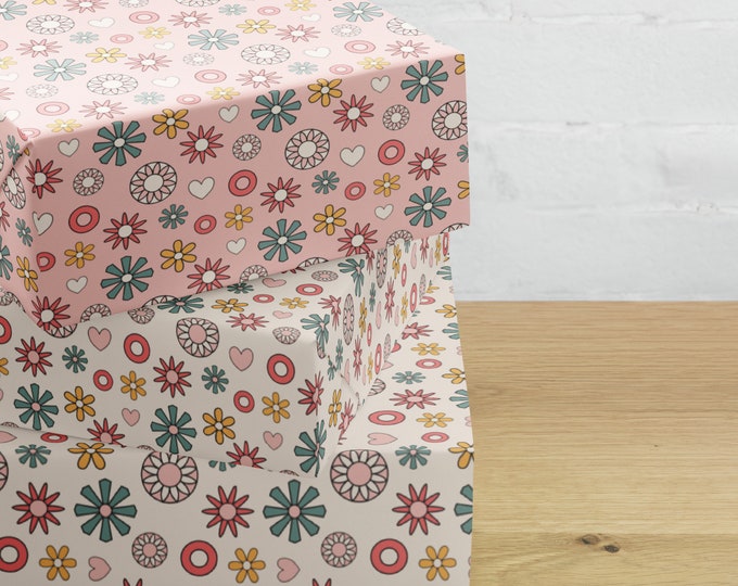 Boho Wrapping paper sheets