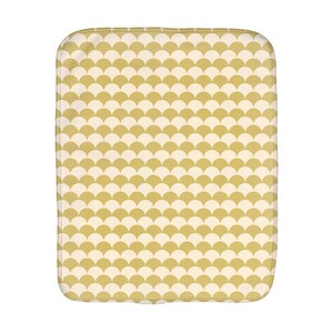 Yellow Retro Burp Cloths , Soft Baby Burp Cloth | Trendy Baby Gift, Gender Neutral Baby Necessities