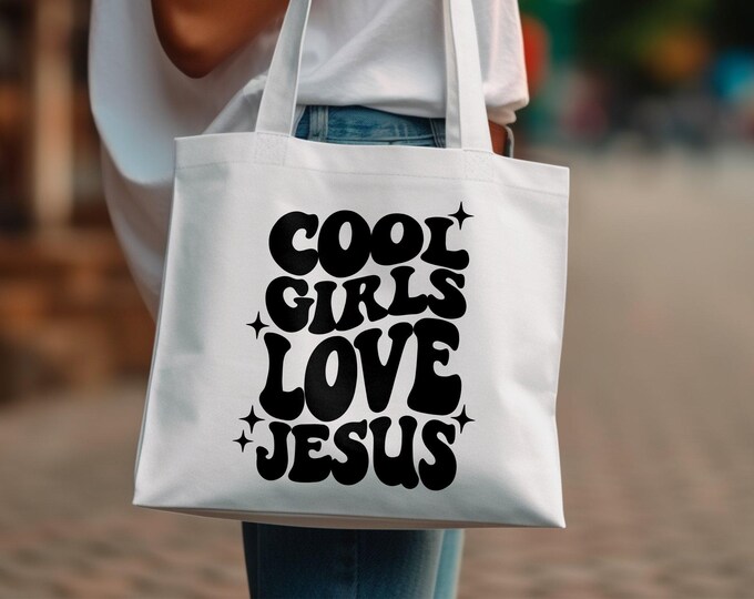 Cool Girls Love Jesus T-Shirt, Christian Graphic Tee, Faith Based Clothing, Inspirational Message, Cool Girls Faith Apparel