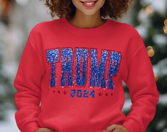 Trump 2024 T-Shirt, Patriotic Trump Tee, Trump Supporter Shirt, Trump Rally T-Shirt, Make America Great Again Tee, Political Shirt