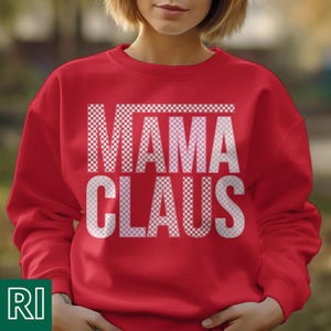 Mama and Mini Christmas Matching Apparel Vintage Trendy Family Outfits