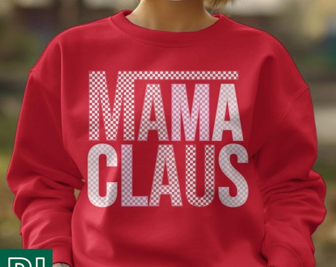 Mama and Mini Christmas Matching Apparel Vintage Trendy Family Outfits