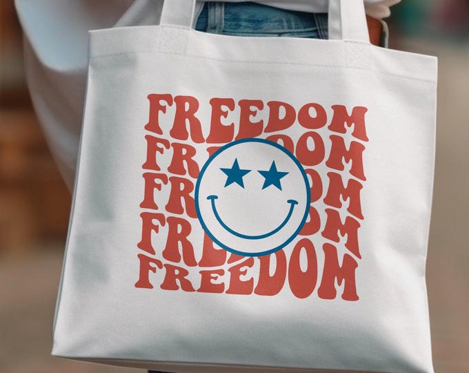 Retro Smile Face Star Eyes Freedom Design, Groovy 70s Style T-Shirt, Cool Graphic Tee, Hipster Unique Shirt, Peace Sign Apparel