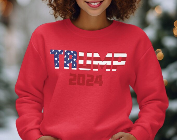 Trump 2024 T-Shirt, Trump Supporters Tee, Patriotic Trump Shirt, Election 2024 Apparel, USA Trump 2024 Tee, MAGA Supporters Shirt