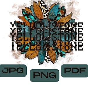 Yellowstone Logo sublimation design, Yellowstone Dutton Ranch design for t-shirt, hoodie, tumbler, mug. JPG, PNG,