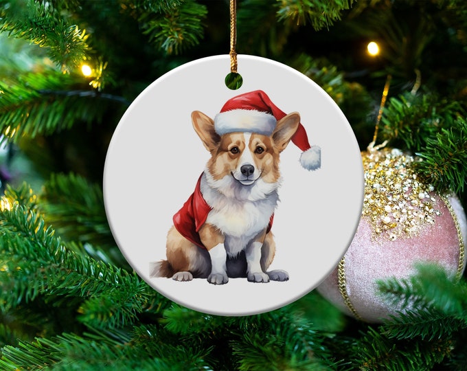 Dog Breed Ceramic Ornaments, Mugs, Tote Bags - Watercolor Style, Funny Quotes, Christmas Theme Gifts