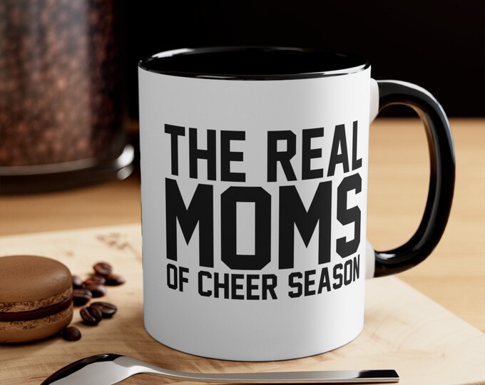 The Real Moms of Cheer Season Accent Coffee Mug, 11oz
