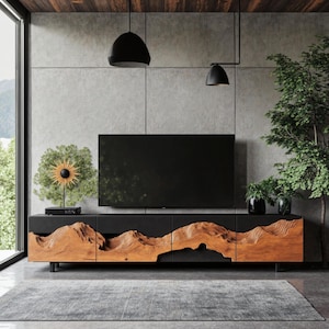 Farmhouse tv console handmade Tv cabinet stand rustic solid wood cabinet custom tv stand antique cabinet  unique home furniture housewarming
