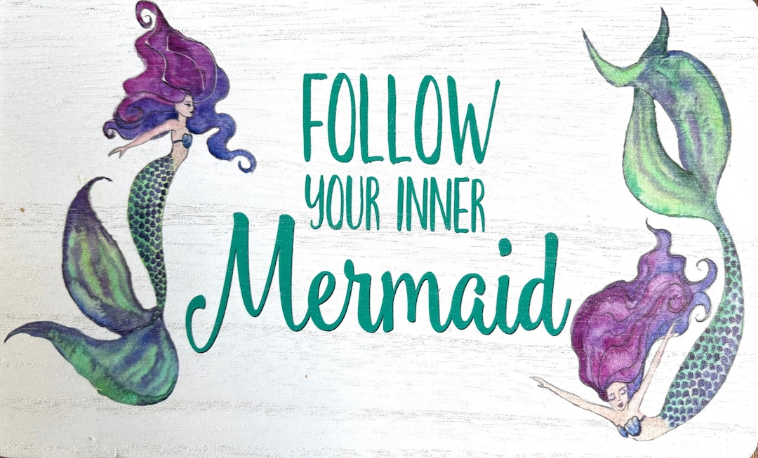 Mermaid Signs / Themed Signs - Etsy