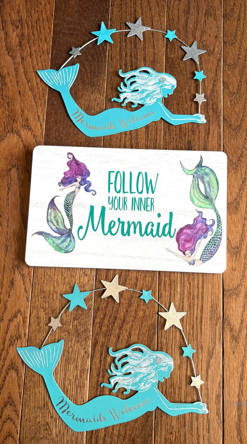 Mermaid Signs / Themed Signs - Etsy
