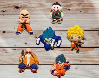 dragon ball z croc charms