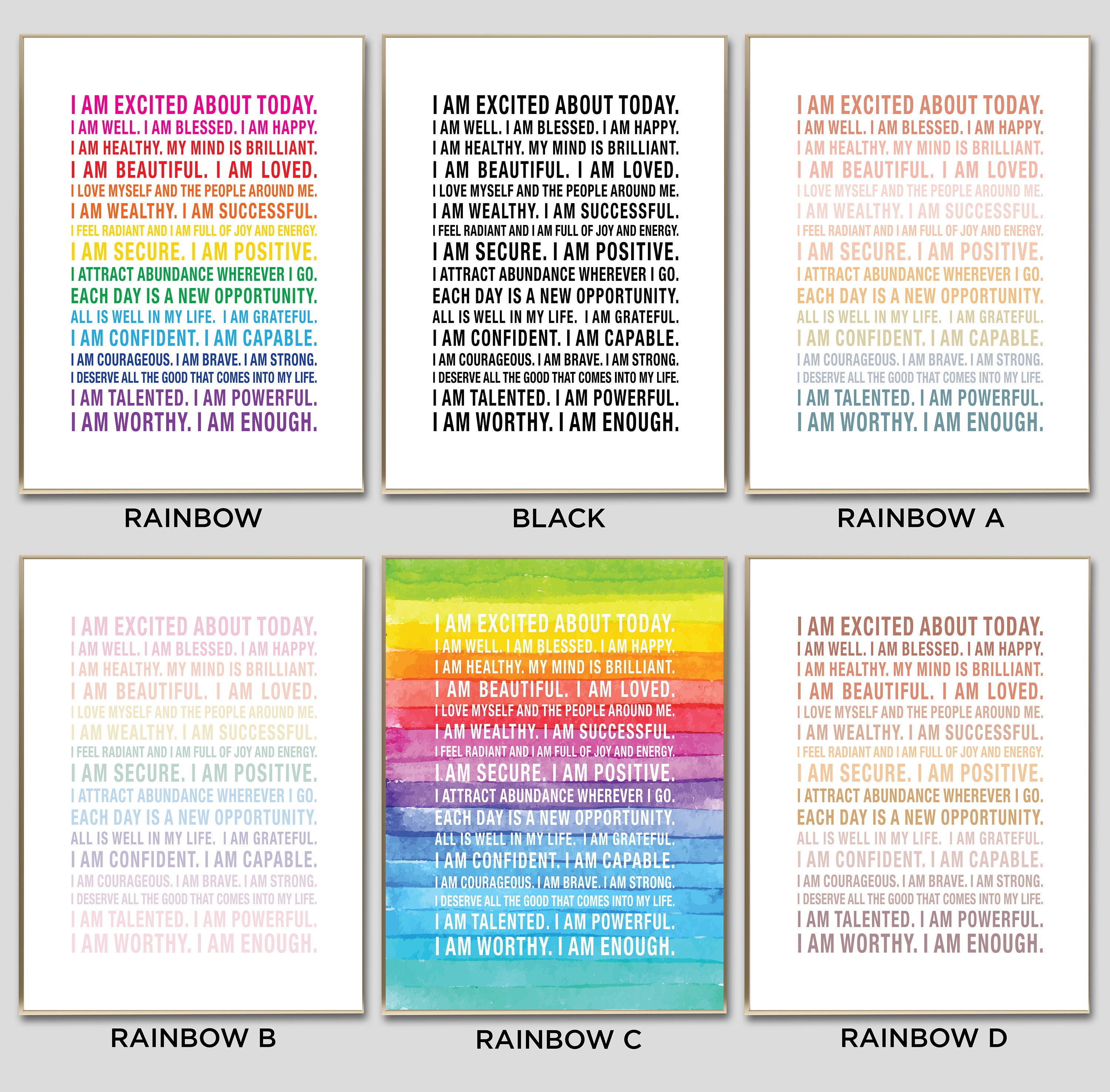 positive-affirmation-poster-success-wall-art-grateful-quotes