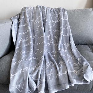 Positive Affirmation Blanket | Success | Grateful Quotes | Morning Motivation | Daily Meditation | Self-Empowerment | Cozy Healing Throw
