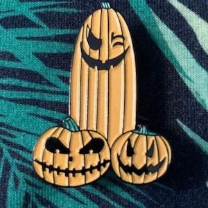 Jack O Laterne Pumpkin Soft Enamel Pin mit Rücken