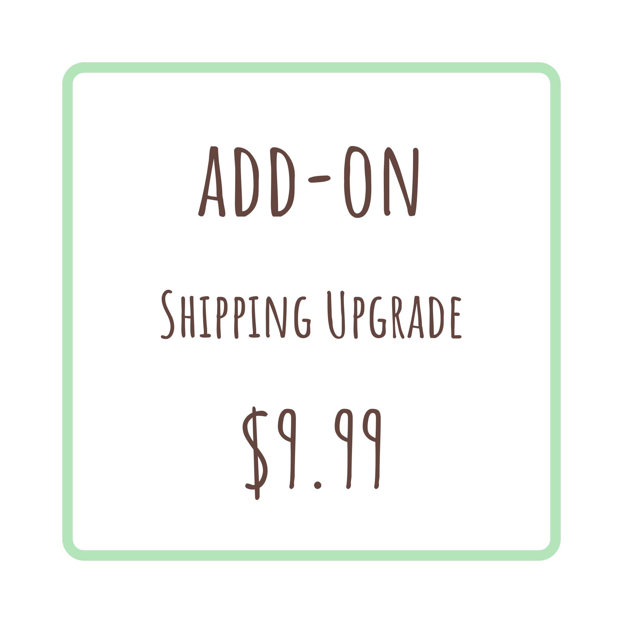 Shipping Upgrade [add-on] - Etsy
