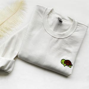 Embroidered Turtle Sweatshirt