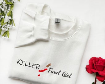 Embroidered Sweatshirt | Killer/Final Girl