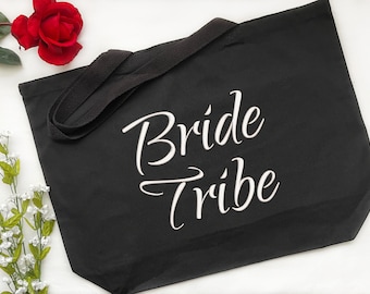 Personalized Wedding Jumbo Tote Bag
