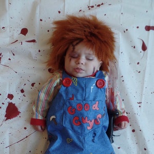 Chucky Halloween Costume Custom Made Childs Play Inspired Infant Toddler Size